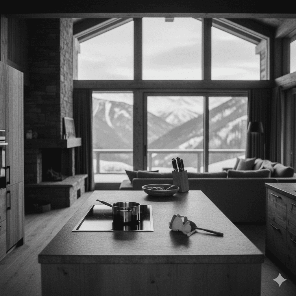 Service d'un chef privé en villa