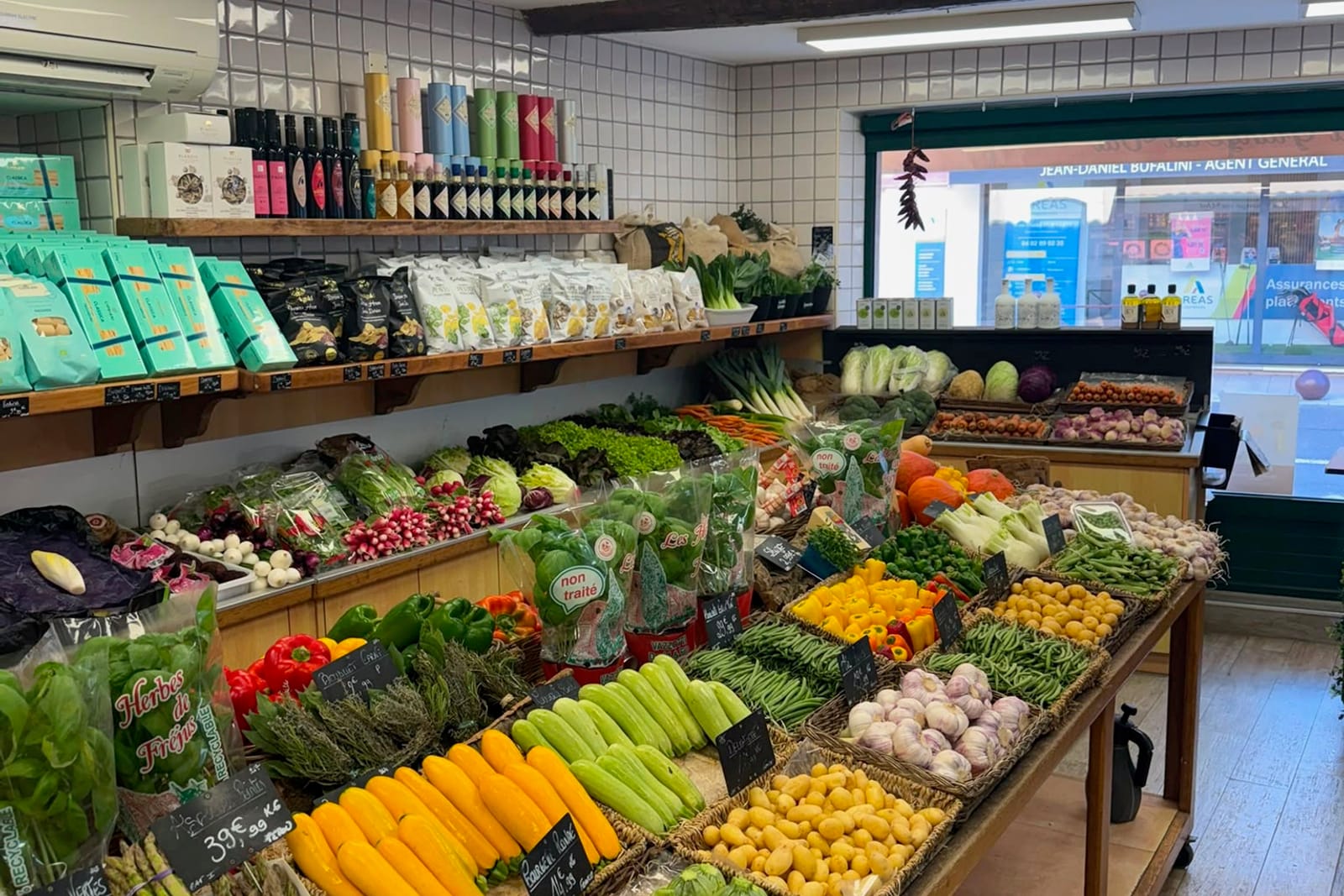Sourcing des produits chez le primeur